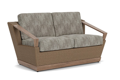 Lloyd Flanders - Charisma Loveseat In Brindle Finish With Surface Slate Fabric - 4210505142056 view 1
