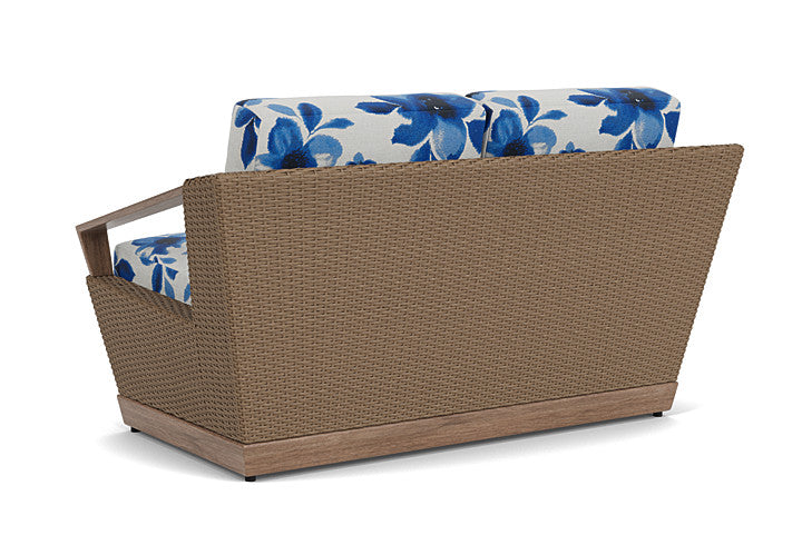 Lloyd Flanders - Charisma Loveseat In Brindle Finish With Watercolor Blossom Capri Fabric - 421050514672 view 2