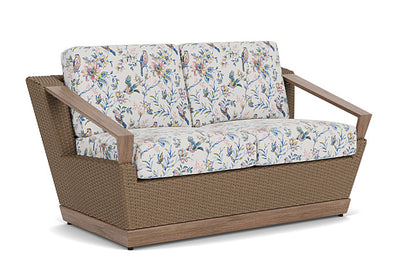 Lloyd Flanders - Charisma Loveseat In Brindle Finish With Whimsical Bird Song Fabric - 4210505142080 view 1