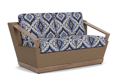 Lloyd Flanders - Charisma Loveseat In Brindle Finish With Yoko Mediterranean Fabric - 421050514705 view 1