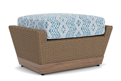 Lloyd Flanders - Charisma Ottoman In Brindle Finish With Aman Capri Fabric - 4210175141800 view 1