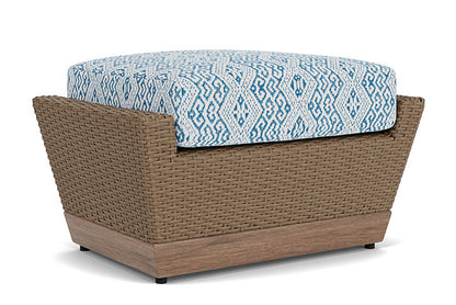 Lloyd Flanders - Charisma Ottoman In Brindle Finish With Aman Capri Fabric - 4210175141800 view 2