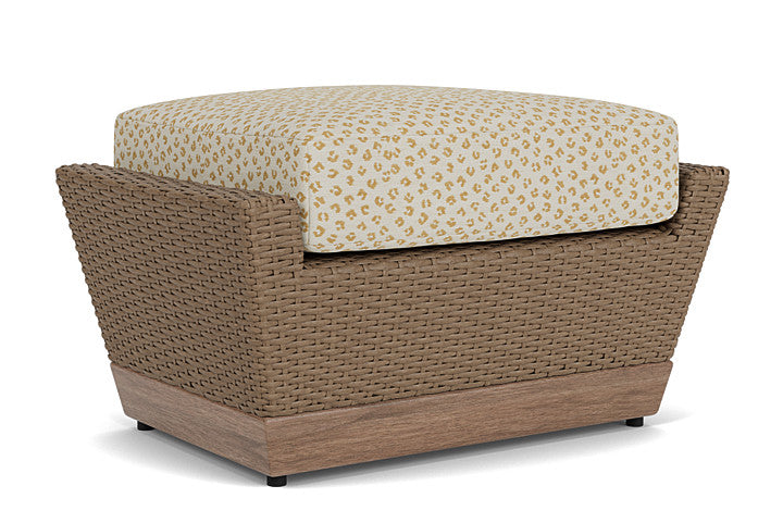 Lloyd Flanders - Charisma Ottoman In Brindle Finish With Bebot Sisal Fabric - 4210175142048 view 1