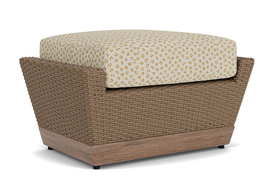 Lloyd Flanders - Charisma Ottoman In Brindle Finish With Bebot Sisal Fabric - 4210175142048 view 1