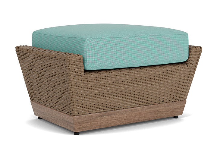 Lloyd Flanders - Charisma Ottoman In Brindle Finish With Fife Aruba Fabric - 421017514748 view 2