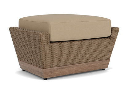 Lloyd Flanders - Charisma Ottoman In Brindle Finish With Fife Sahara Fabric - 421017514742 view 1