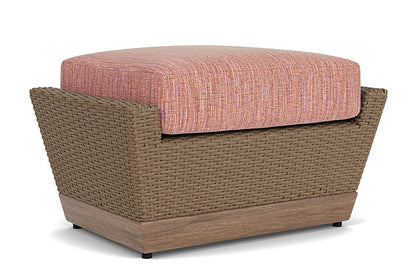 Lloyd Flanders - Charisma Ottoman In Brindle Finish With Friendly Carnival Fabric - 4210175142043 view 1