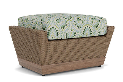 Lloyd Flanders - Charisma Ottoman In Brindle Finish With Plume Spring Fabric - 4210175142085 view 1