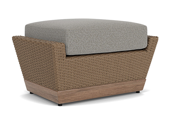 Lloyd Flanders - Charisma Ottoman In Brindle Finish With Rumba Nickel Fabric - 4210175142011 view 1