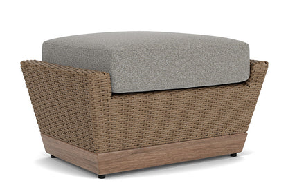 Lloyd Flanders - Charisma Ottoman In Brindle Finish With Rumba Nickel Fabric - 4210175142011 view 1