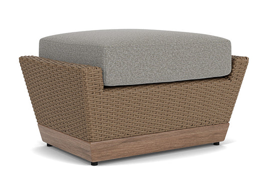 Lloyd Flanders - Charisma Ottoman In Brindle Finish With Rumba Nickel Fabric - 4210175142011 view 1
