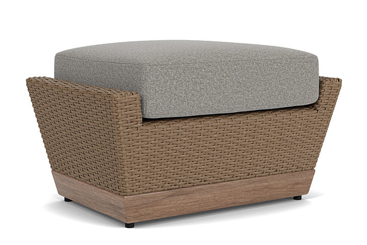 Lloyd Flanders - Charisma Ottoman In Brindle Finish With Rumba Nickel Fabric - 4210175142011 view 2