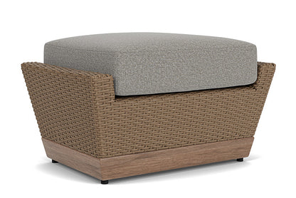 Lloyd Flanders - Charisma Ottoman In Brindle Finish With Rumba Nickel Fabric - 4210175142011 view 2