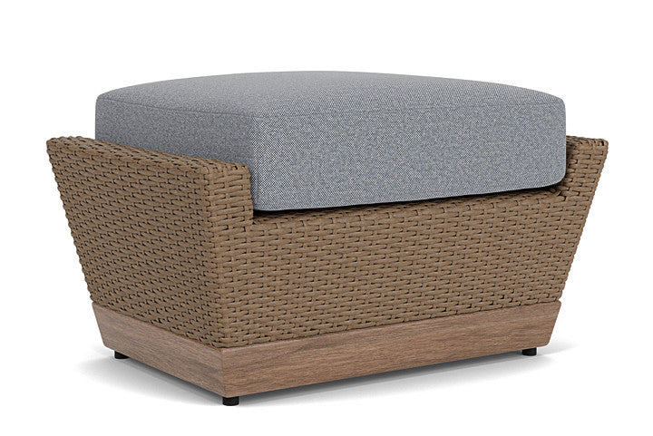 Lloyd Flanders - Charisma Ottoman In Brindle Finish With Rumba Stonewashed Fabric - 4210175142006 view 1