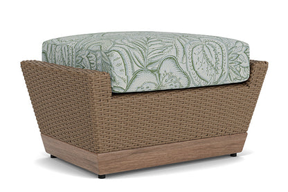 Lloyd Flanders - Charisma Ottoman In Brindle Finish With Sensibility Spring Fabric - 4210175142081 view 1