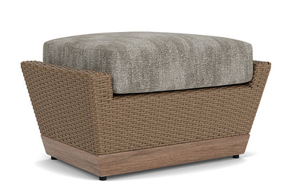 Lloyd Flanders - Charisma Ottoman In Brindle Finish With Surface Slate Fabric - 4210175142056 view 2