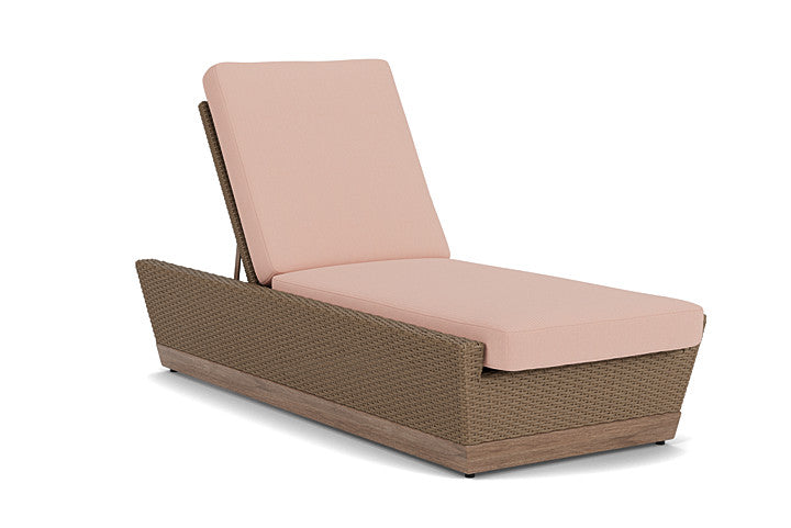 Lloyd Flanders - Charisma Pool Chaise In Brindle Finish With Azulu Clay Fabric - 4210205142033 view 1