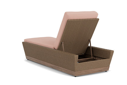 Lloyd Flanders - Charisma Pool Chaise In Brindle Finish With Azulu Clay Fabric - 4210205142033 view 2