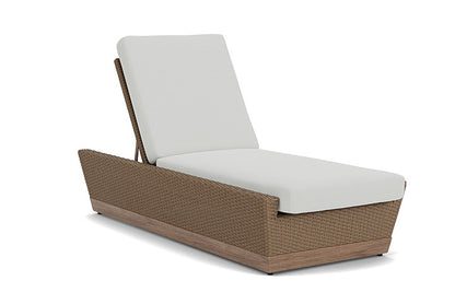 Lloyd Flanders - Charisma Pool Chaise In Brindle Finish With Bright Side Fog Fabric - 4210205142012 view 1