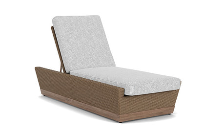 Lloyd Flanders - Charisma Pool Chaise In Brindle Finish With Burson Domino Fabric - 4210205142035 view 1