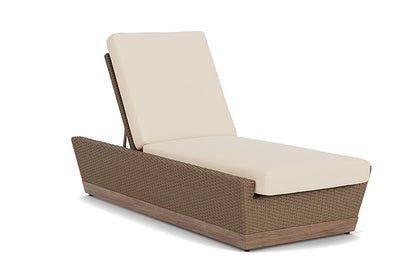 Lloyd Flanders - Charisma Pool Chaise In Brindle Finish With Callen Pearl Fabric - 4210205142021 view 1