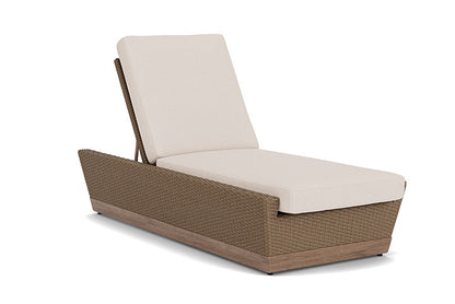 Lloyd Flanders - Charisma Pool Chaise In Brindle Finish With Canvas Birds Eye Fabric - 421020514937 view 1