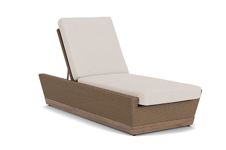 Lloyd Flanders - Charisma Pool Chaise In Brindle Finish With Canvas Canvas Fabric - 421020514319 view 1
