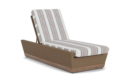 Lloyd Flanders - Charisma Pool Chaise In Brindle Finish With Deering Cadet Fabric - 4210205142047 view 1