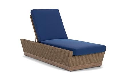 Lloyd Flanders - Charisma Pool Chaise In Brindle Finish With Flagship Lapis Fabric - 4210205141813 view 1