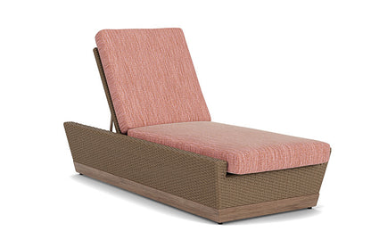 Lloyd Flanders - Charisma Pool Chaise In Brindle Finish With Friendly Carnival Fabric - 4210205142043 view 1