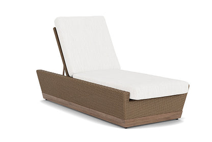 Lloyd Flanders - Charisma Pool Chaise In Brindle Finish With Friendly Natural Fabric - 4210205142042 view 1