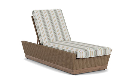 Lloyd Flanders - Charisma Pool Chaise In Brindle Finish With Jansen Eucalyptus Fabric - 4210205142061 view 1