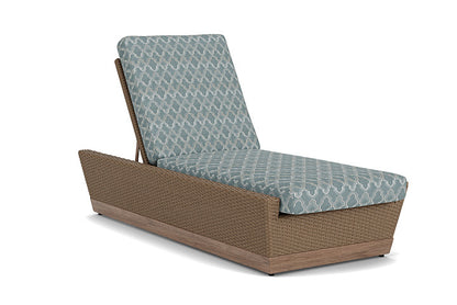 Lloyd Flanders - Charisma Pool Chaise In Brindle Finish With Luna Mist Fabric - 4210205142070 view 1