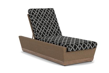 Lloyd Flanders - Charisma Pool Chaise In Brindle Finish With Luna Onyx Fabric - 4210205142071 view 1