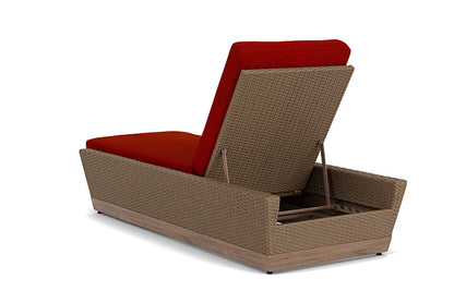 Lloyd Flanders - Charisma Pool Chaise In Brindle Finish With Partyline Lollipop Fabric - 4210205142054 view 2