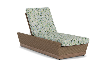 Lloyd Flanders - Charisma Pool Chaise In Brindle Finish With Plume Spring Fabric - 4210205142085 view 1