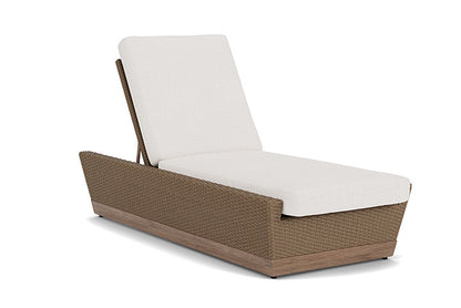 Lloyd Flanders - Charisma Pool Chaise In Brindle Finish With Reflections Snow Fabric - 4210205142014 view 1