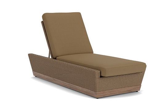 Lloyd Flanders - Charisma Pool Chaise In Brindle Finish With Reflections Straw Fabric - 4210205142053 view 1