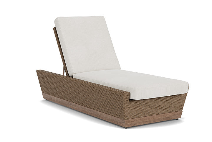 Lloyd Flanders - Charisma Pool Chaise In Brindle Finish With Rollo Linen Fabric - 4210205142020 view 1