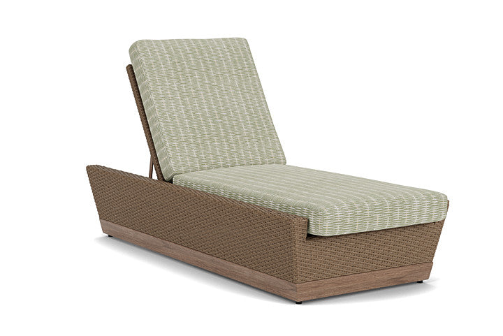 Lloyd Flanders - Charisma Pool Chaise In Brindle Finish With Romulo Laurel Fabric - 4210205142049 view 1