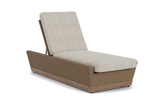 Lloyd Flanders - Charisma Pool Chaise In Brindle Finish With Romulo Mineral Fabric - 4210205142050 view 1