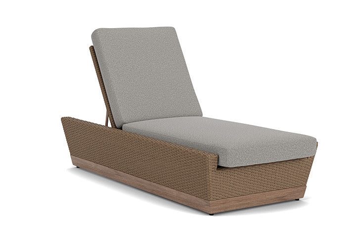Lloyd Flanders - Charisma Pool Chaise In Brindle Finish With Rumba Nickel Fabric - 4210205142011 view 1