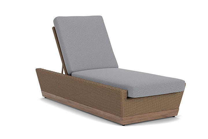 Lloyd Flanders - Charisma Pool Chaise In Brindle Finish With Rumba Stonewashed Fabric - 4210205142006 view 1
