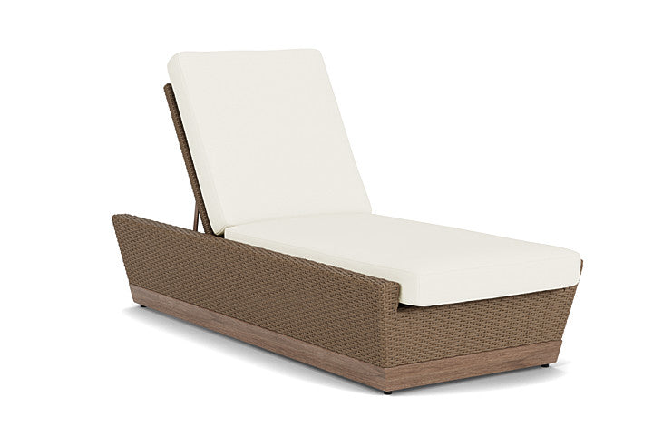 Lloyd Flanders - Charisma Pool Chaise In Brindle Finish With Sailcloth Salt Fabric - 421020514890 view 1