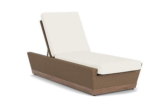 Lloyd Flanders - Charisma Pool Chaise In Brindle Finish With Sailcloth Salt Fabric - 421020514890 view 1