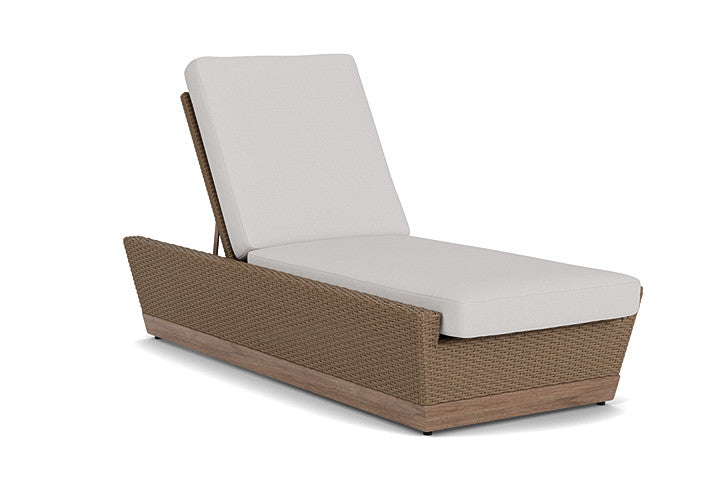 Lloyd Flanders - Charisma Pool Chaise In Brindle Finish With Sailcloth Seagull Fabric - 421020514W61 view 1