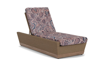 Lloyd Flanders - Charisma Pool Chaise In Brindle Finish With Sensiblity Splendor Fabric - 4210205142082 view 1