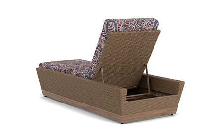 Lloyd Flanders - Charisma Pool Chaise In Brindle Finish With Sensiblity Splendor Fabric - 4210205142082 view 2