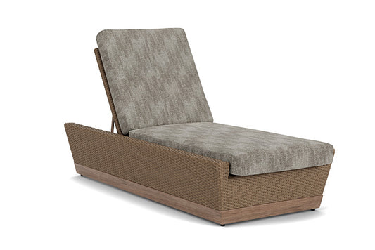 Lloyd Flanders - Charisma Pool Chaise In Brindle Finish With Surface Slate Fabric - 4210205142056 view 1