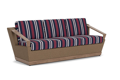 Lloyd Flanders - Charisma Sofa In Brindle Finish With Berkely Hall Navy Fabric - 4210555142063 view 1